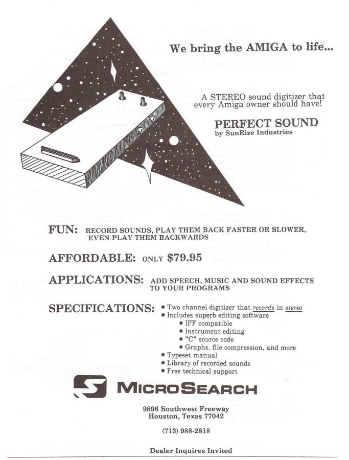 MicroSearch flyer